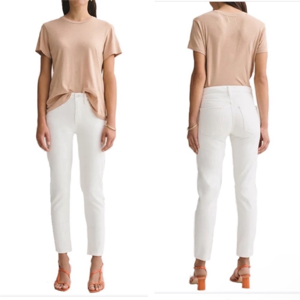 AGOLDE Toni Mid-Rise Straight Jeans